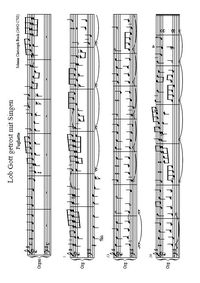 Lob Gott getrost mit Singen - Johann Christian Bach